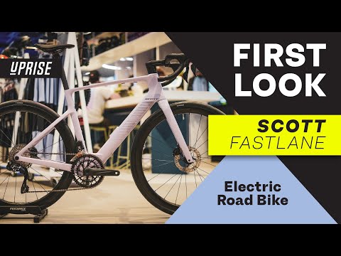 ⚡ Is That Really An Ebike? - NEW Scott Fastlane Electric Aero Road Bike First Look. ⚡