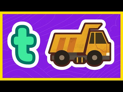 Belajar Huruf Abjad: Belajar Menulis Huruf T (Belajar Huruf Alfabet) – Yufid Kids