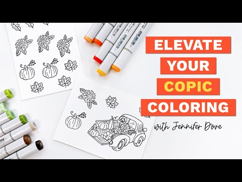 Elevate your Copic Coloring with Jenn Dove
