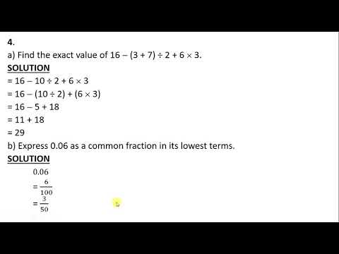 GRADE 12 PAPER 1-2009: Q1 TO Q6