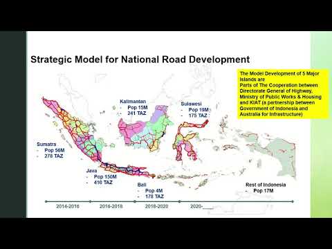 Transport Model Applications in Indonesia by Adi Nugroho