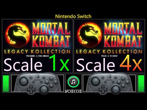 Mortal Kombat Legacy Kollection (Nintendo Switch vs Nintendo Switch) Real Hardware Comparison