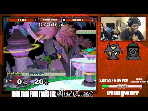 Rona Rumble: West Coast XII | Rocky (Falco) vs Umarth (Marth)