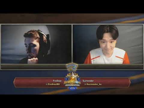 FroStee vs Surrender - Hearthstone Grandmasters Asia-Pacific - Week 5