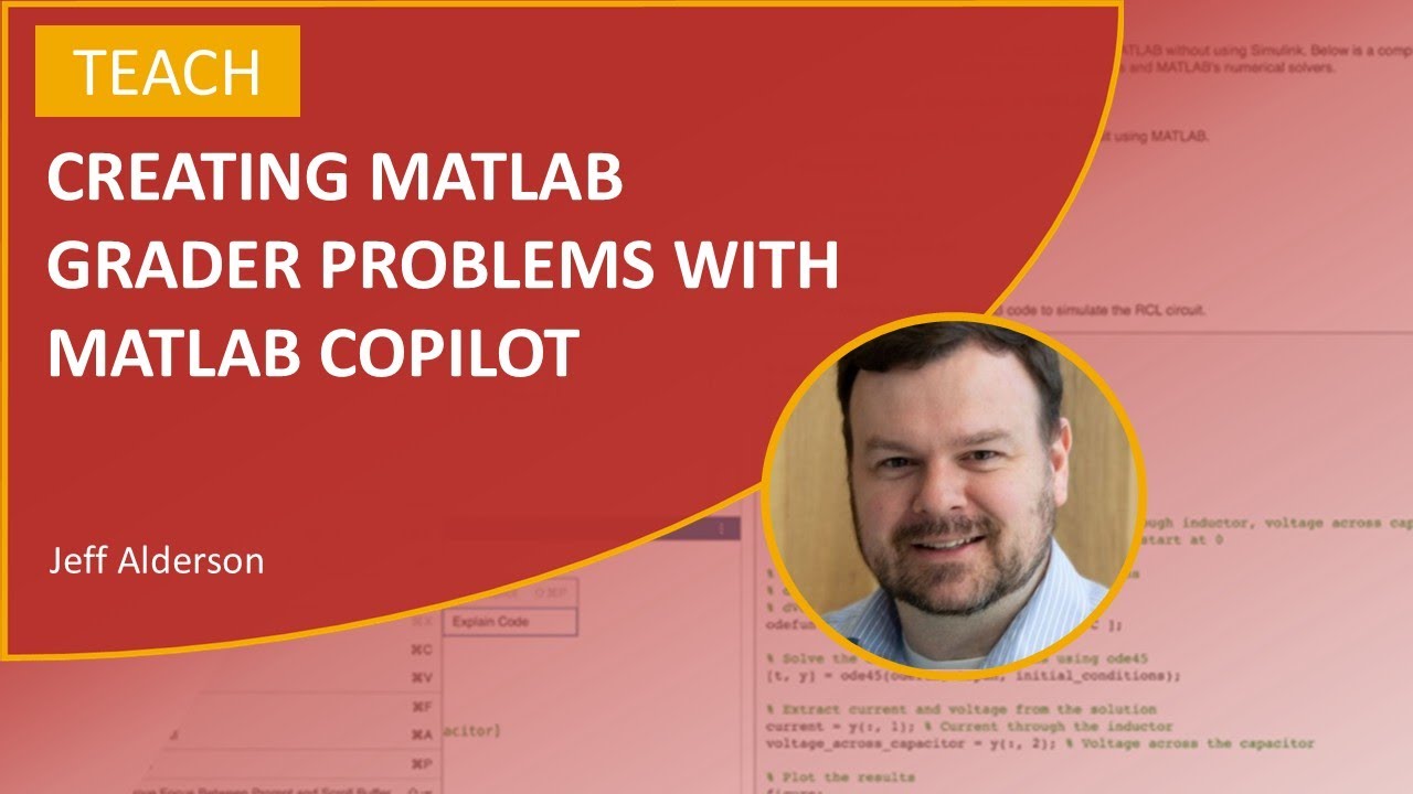 Creating MATLAB Grader Problems with MATLAB Copilot