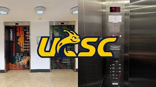 Modded US Traction Elevators @ Kurr Hall, UCSC - Santa Cruz, CA