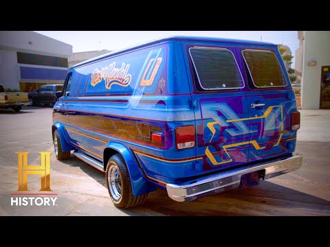 Counting Cars: EXTRA RETRO 70s Inspired Van Makeover (Season 10) | History
