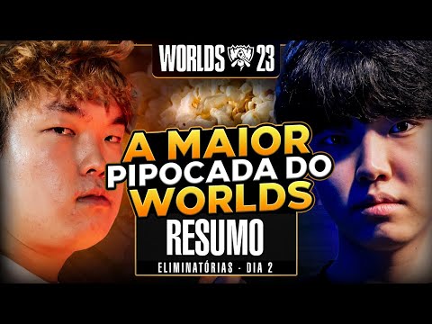 RESUMO WORLDS 23: QUE JOGÃO ABSURDO | Gen.G x BLG | Playoffs - DIA 2