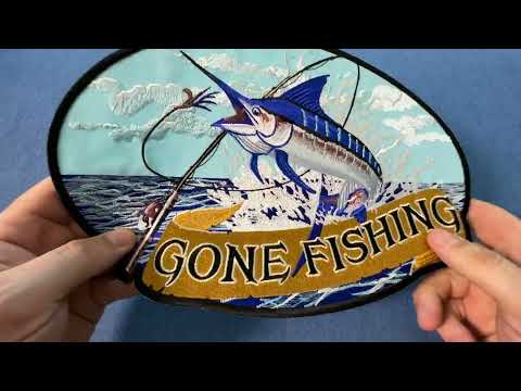 Marlin Iron On Patch PL7103