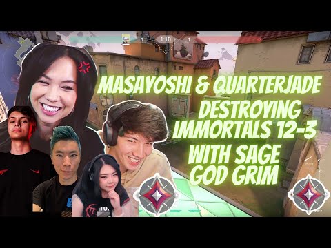 Masayoshi & Quarterjade Destroying Immortals 12-3 with SAGE GOD Grim ft Seanic & Tenzin