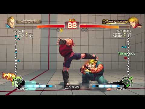 SSF4 AE Ver. 2012: randy319 [Abel] vs. tannotoitou [Ken] - PSN Ranked Match