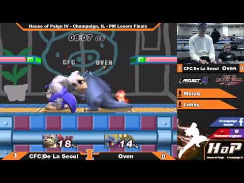 [House of Paign IV] CFC|De La Seoul (DK) vs Oven (Charizard+Yoshi) - PM Losers Finals