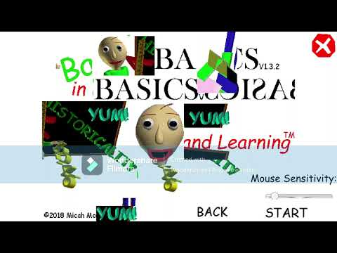 why this is Corrupted Mod | Unknown Educational Software - Baldi's Basics V1.3.2 Mod