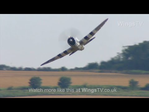 P-47 Thunderbolt flybys