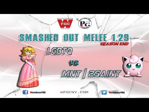 Smashed Out Melee V1.29 - LGBTQ Vs. MnT | 2Saint - Winners Quarter Finals