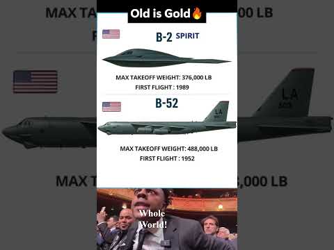 US B2 Sprit vs B-52! Old is Gold ✈️