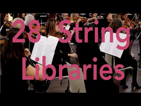 28 String Libraries Compared - ensemble patch