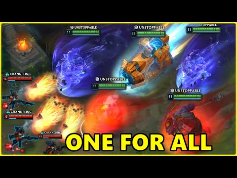 ONE FOR ALL LOL FUN Moments 2022 #33 (Soraka Pentakill, Perfect Sion, Nami Outplay..)