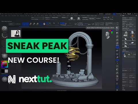 SNEAK PEAK ! | NEW COURSE INCOMING ZBRUSH 2022