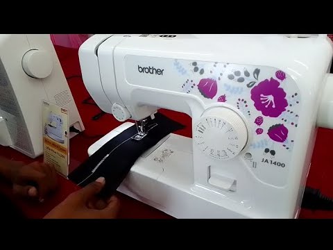 Brother home sewing machine JA 1400 Demo 👍👌