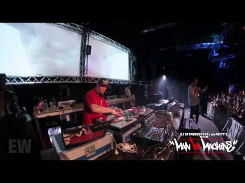 DJ Dysfunkshunal, Fatty K & Bringhim - Man VS Machine 2013 Tour Recap