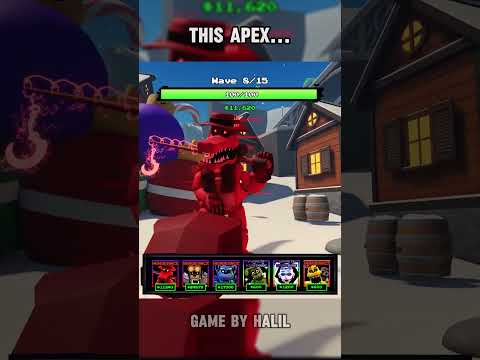 Best APEX On Fnaf TD #shorts