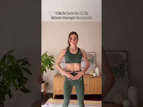 Stomach Vacuum Exercise | Burns MORE CALORIES than 100 BURPEES! 💦