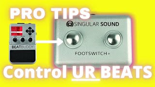 Video thumbnail for Singular Sound Beatbuddy Footswitch Tutorial by The Pedal Guy