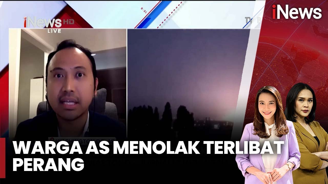 AS Serang Iran, Mayoritas Warga Amerika Tolak Terlibat Perang | iNews Siang | 23/06