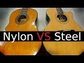 Nylon String vs Steel String Guitar