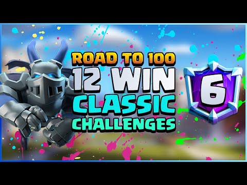 Road to 100 12 Win Classic Challenges with Xbow: #6 — Clash Royale