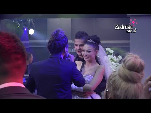 Zadruga 6 -  Adam Labunski zapevao za mladence - 13.11.2022.