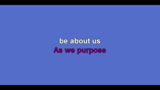 Blessed Be The Lord God Almighty-karaoke-