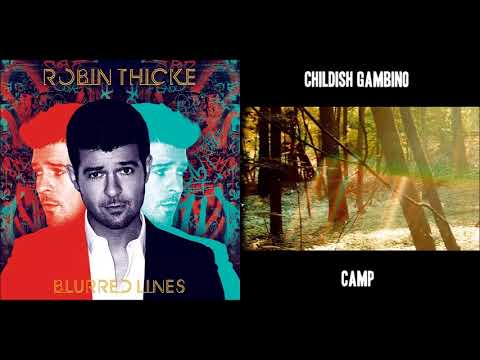 Blurred Heartbeats (Mashup) - Childish Gambino & Robin Thicke ft. T.I. & Pharrell
