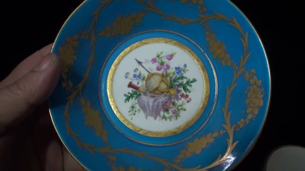 French sevres style objects from my private collection in fantastic condition. Not for sale.
