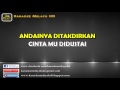 Screen Bila Cinta Didusta Karaoke Minus One + Lirik