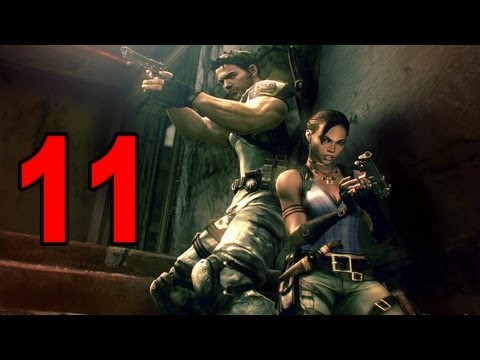 Resident Evil 5 - Part 11 - Zombies on Dirtbikes (Let's Play / Walkthrough / Playthrough)