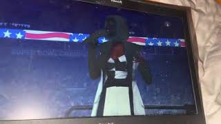 Tribute to 9/11 and Michelle Williams performing the national anthem
