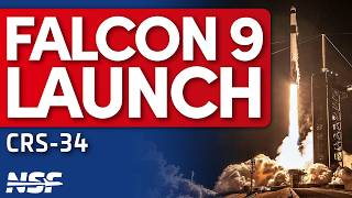 SpaceX launches CRS-34 Resupply Launch to ISS