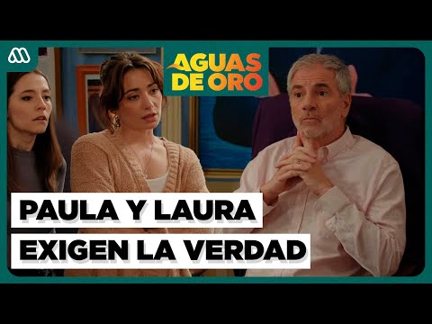 PREVIEW Chapter 76 | Paz and Laura will demand the truth from Carlos about Mariana | Aguas de Oro