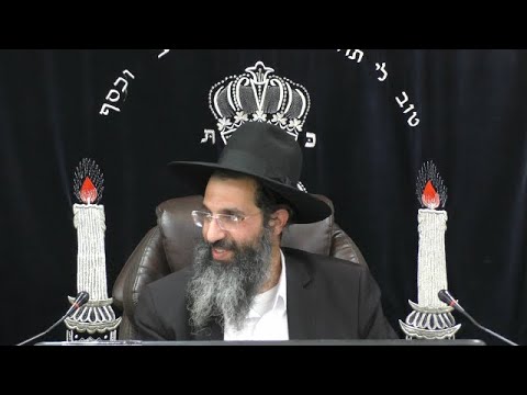 לעשות רצון אבינו שבשמים | הרב שי עובד | רביעי - פרשת צו - תשפד