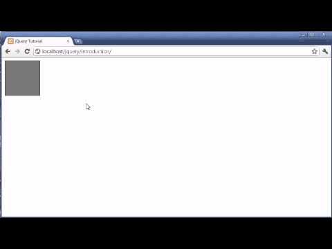 jQuery Tutorial 1 Introduction to jQuery