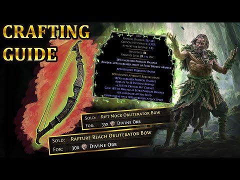 INSANE BiS PF & LA Bows – 100% Deterministic Crafting Guide