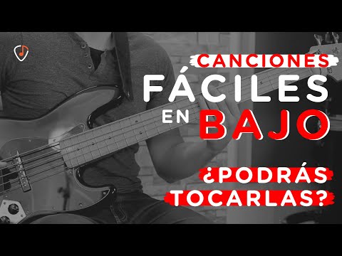 The 7 EASIEST BASS SONGS | Ideal for Beginners