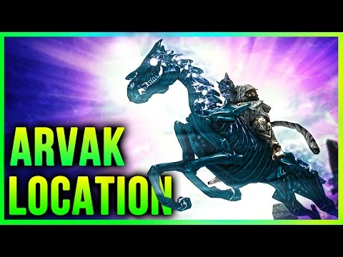 Skyrim How to get ARVAK Location – Dawnguard Secrets Horse Quest