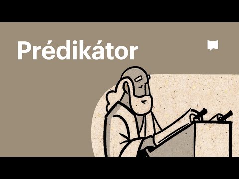 Áttekintés: Prédikátor