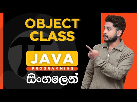Java Tutorial 38 Object Class In Java Sinhala