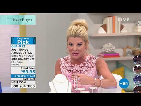 Joan Boyce Azeudee's "My Best Night Out" 3piece Jewelry ...