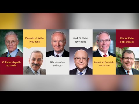 Six Presidents. Four Decades. One University.