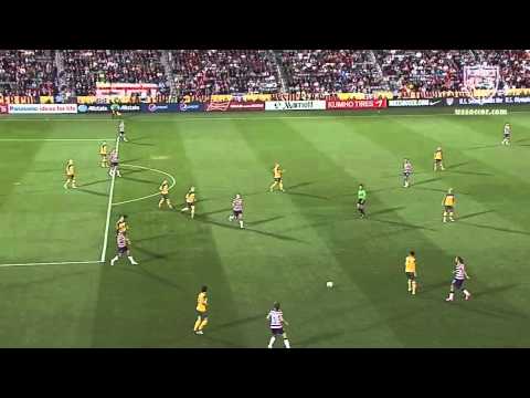 WNT vs. Australia: Alex Morgan Goal - Sept. 19, 2012